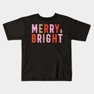 Cute Girly Christmas Kids T-Shirt